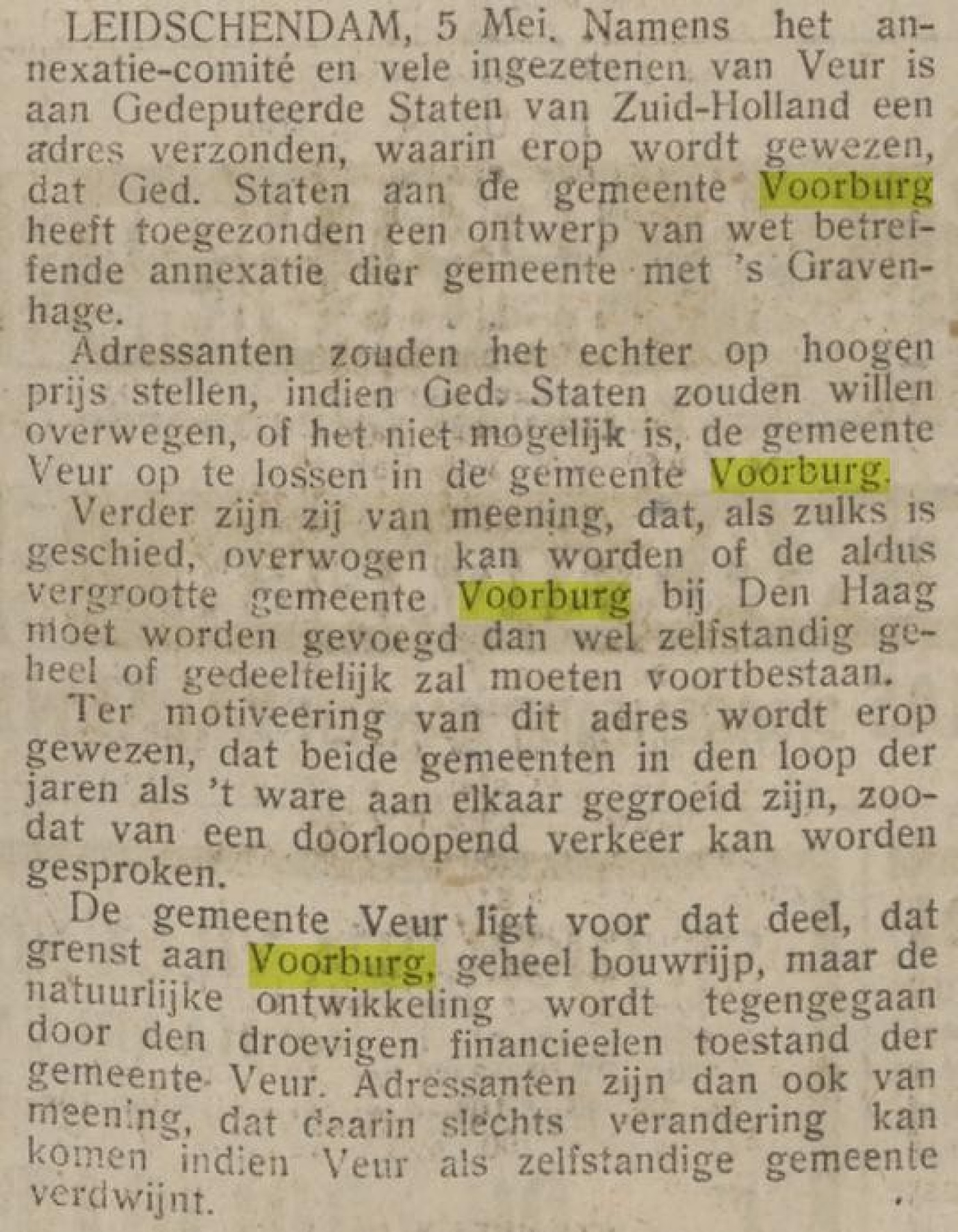 1926 mei De Tijd, 6-5-1926.jpg