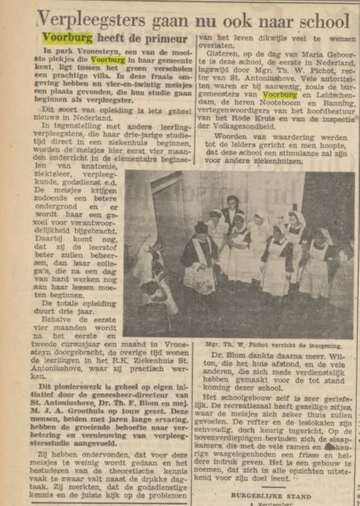 1947 september Verpleegsterse.jpg 1947 september Verpleegsterse.jpg