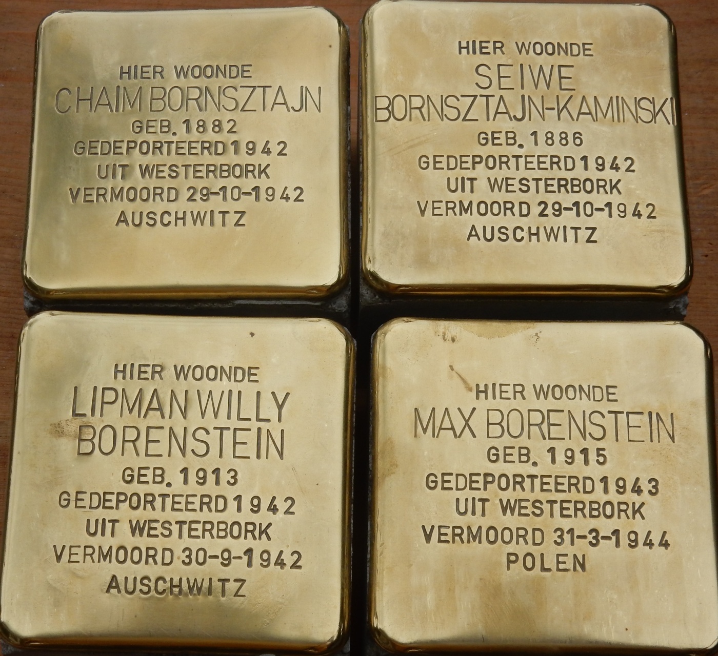 Bornsztajn Familie-Stolperstein.JPG