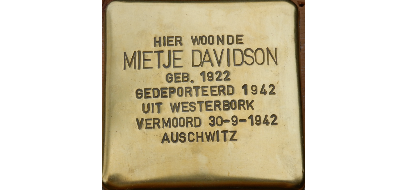 Davidson Mietje-Stolperstein.png