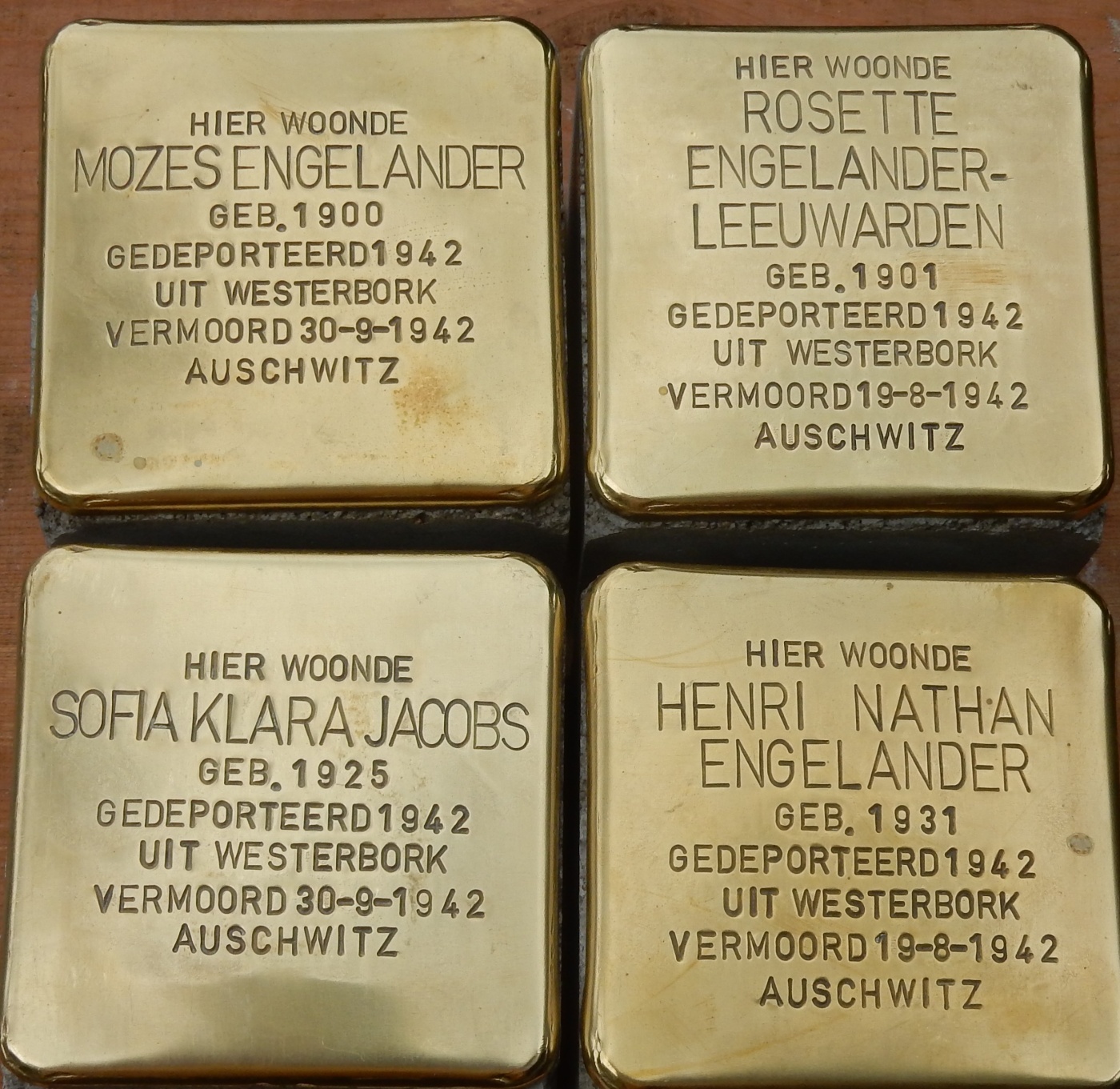 Engelander Familie-Stolperstein.JPG