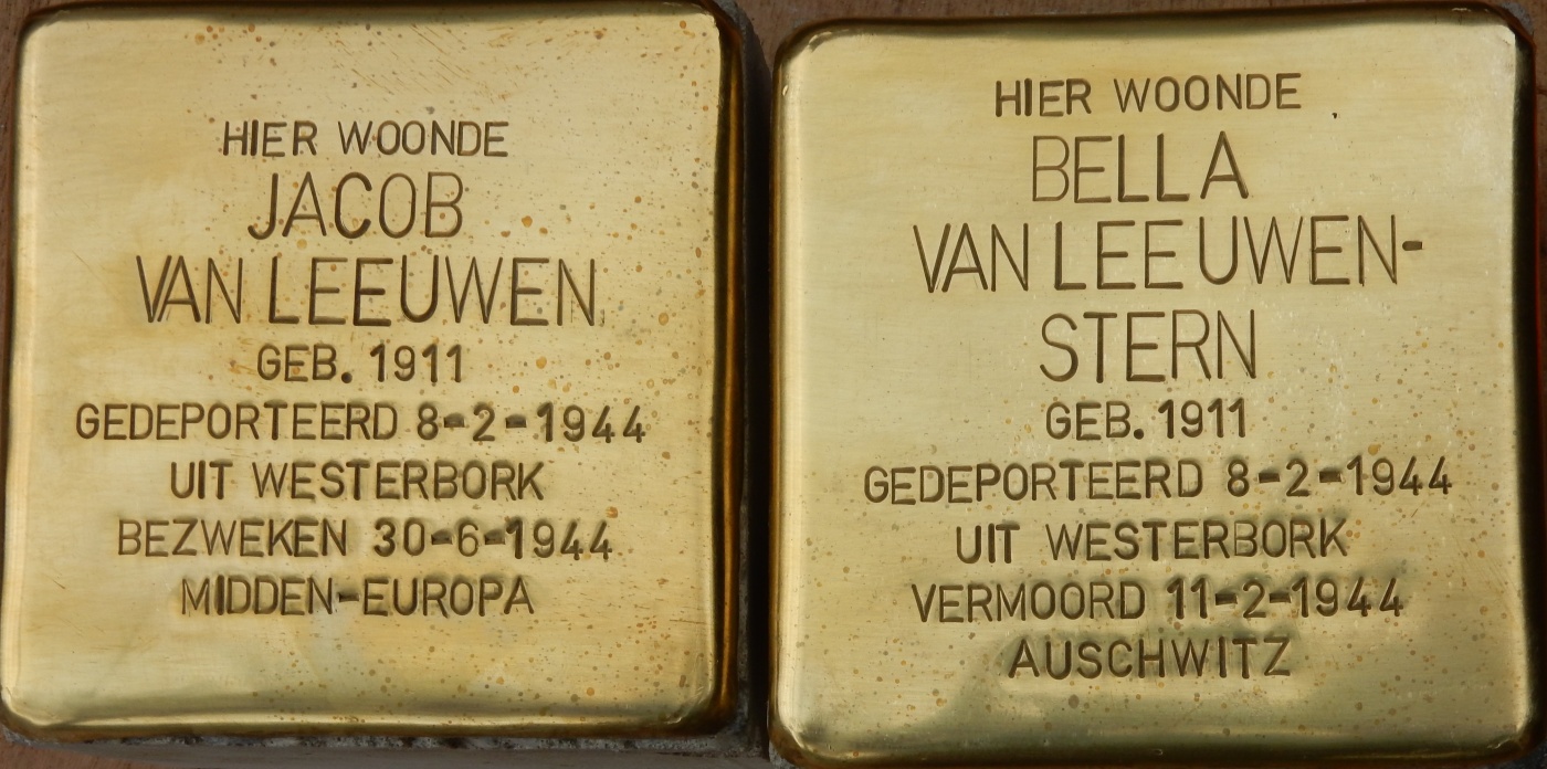 Leeuwen van -Stern-Stolperstein.JPG