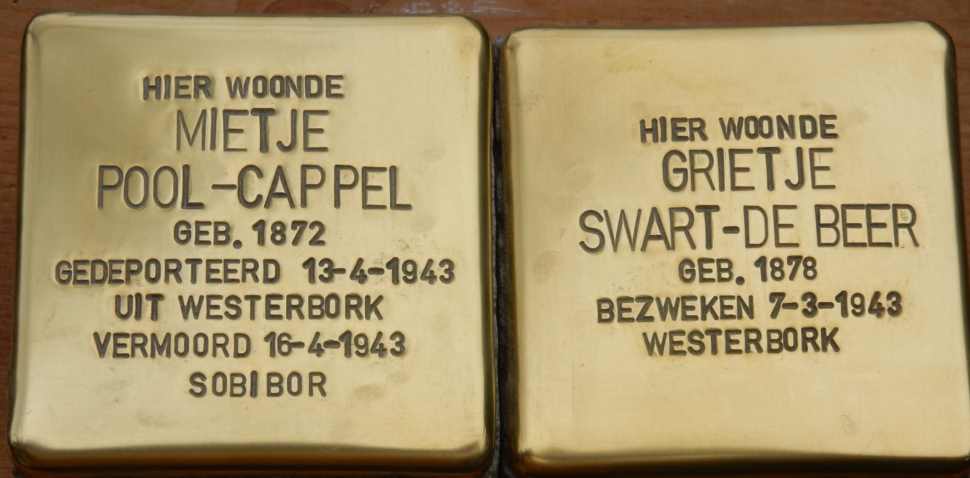 Pool-Cappel-Swart-De Beer-Stolperstein.JPG