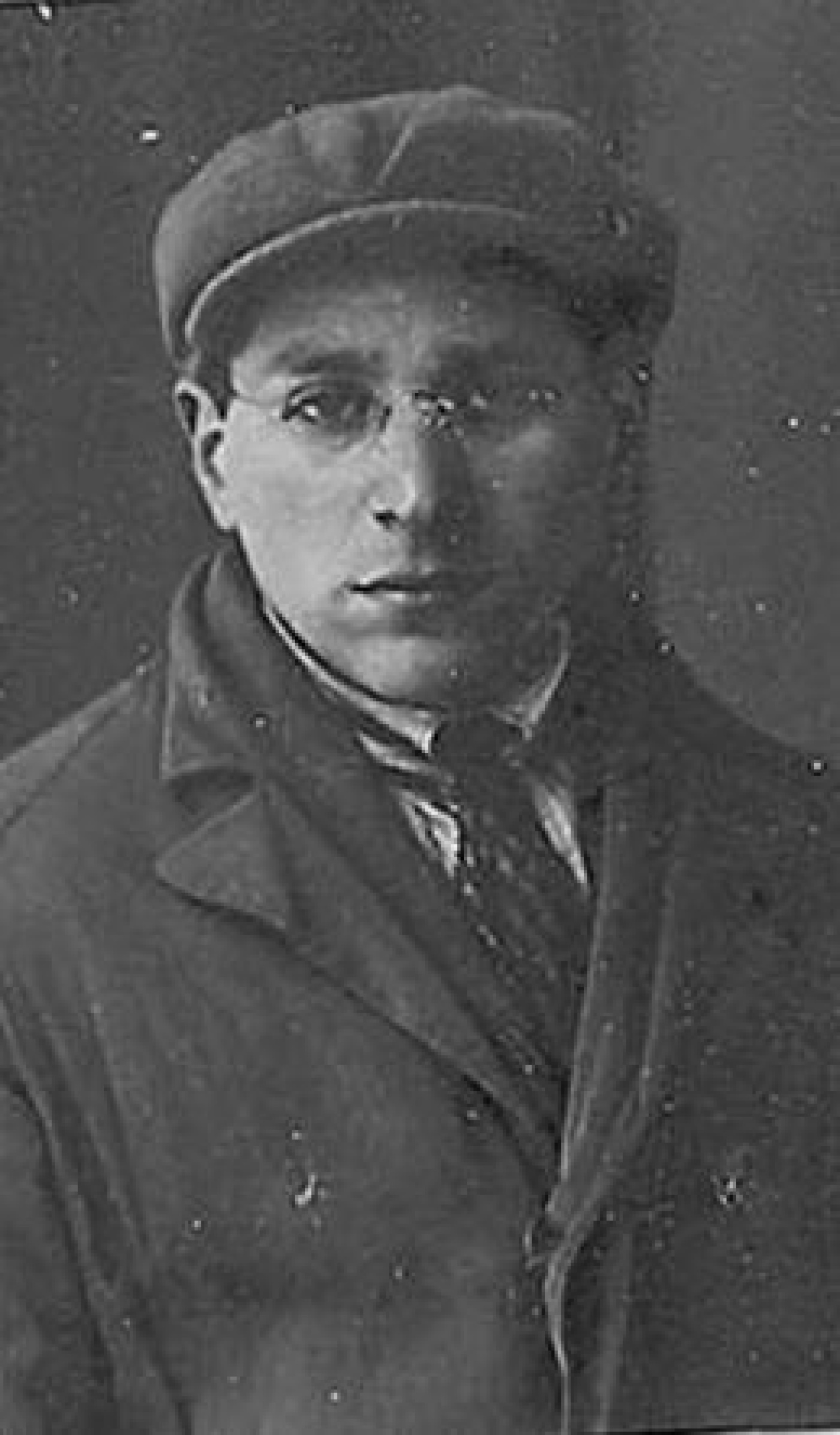 Levie van Weren, foto op marktvergunning 1930 Levie van Weren, foto op marktvergunning 1930